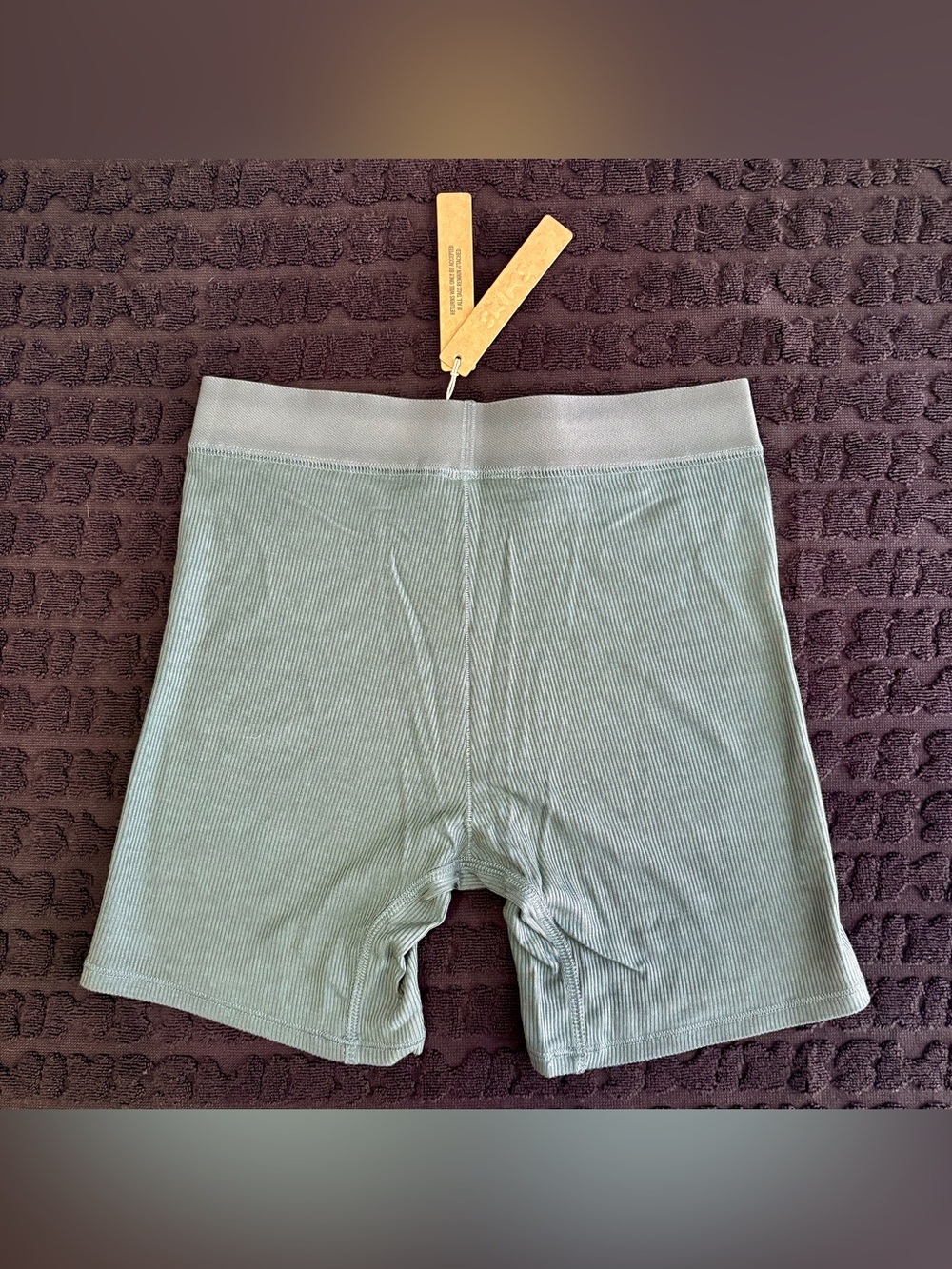 SKIMS Soft Lounge Rib Boxer | Deep Sea | S | NWT 🏷️ - Picture 5 of 5